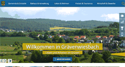 Desktop Screenshot of graevenwiesbach.de