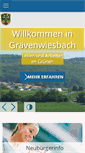 Mobile Screenshot of graevenwiesbach.de